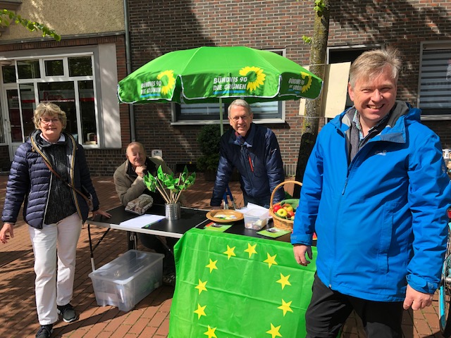 Infostand Sonsbeck 4.5.2019