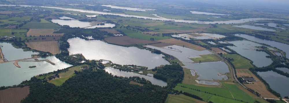 So sieht es heute schon zwischen Wesel und Rees aus